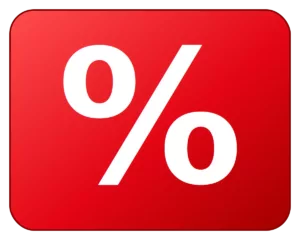 % les promos