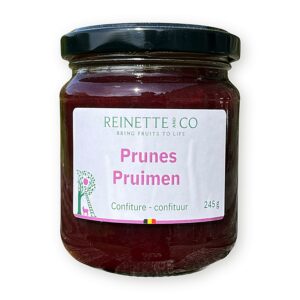 Confiture de prunes 245g