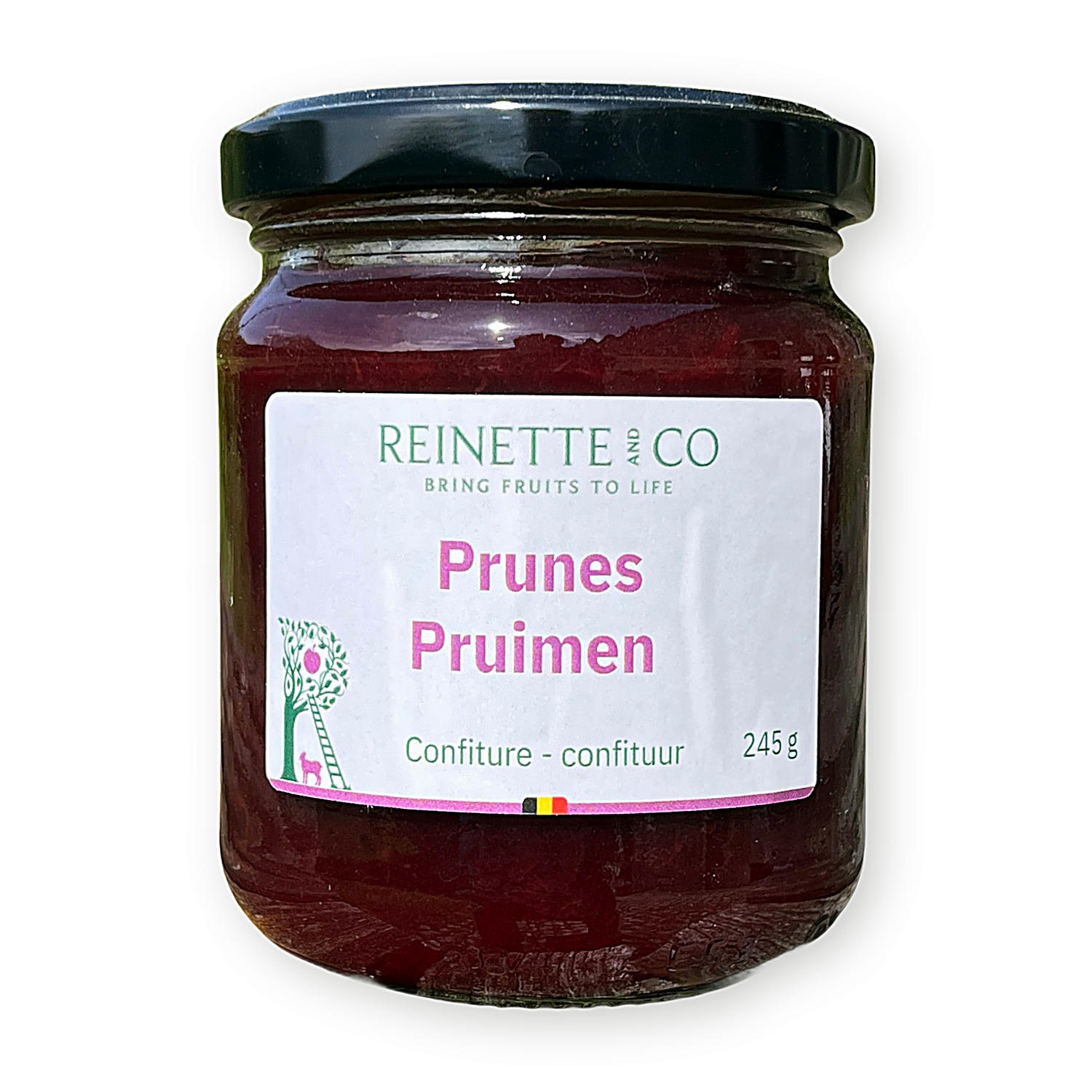Confiture de prunes 245g