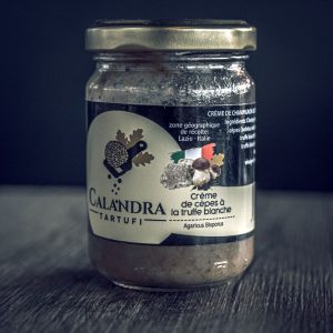 Crème de champignons aux cèpes et truffes blanches 10% 120 gr